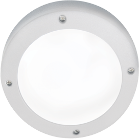 Ecola G53 LED B4139S светильник накладной IP65 матовый Круг алюмин. 1G53 Белый 145x145x65