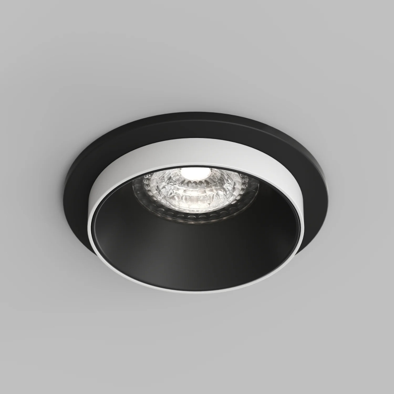 Точечный встраиваемый светильник Denkirs DK2400-BK