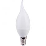 Ecola candle LED Premium 9,0W 220V E14 2700K свеча на ветру (композит) 129x37