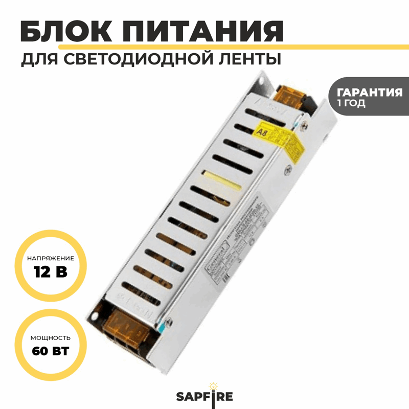 Светодиодный драйвер GDLI-S-60-IP20-12 RSP