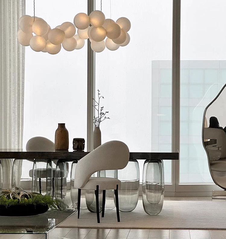 Светильник DZN-13333 БЕЛЫЙ ` D1000/H1500/28/LED/84W/4500K акриловый шар 100мм