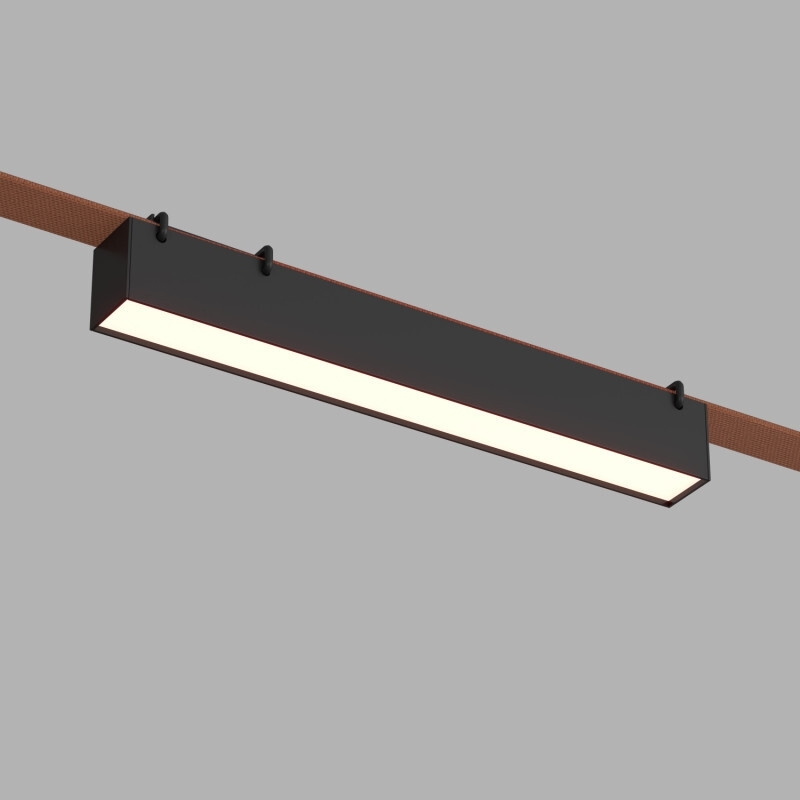 Cвет-к для трека-ремня Belty, серия Linear, со светодиодом, L323*W40*H45мм, 48V DC, 12W, RA90, 4000K