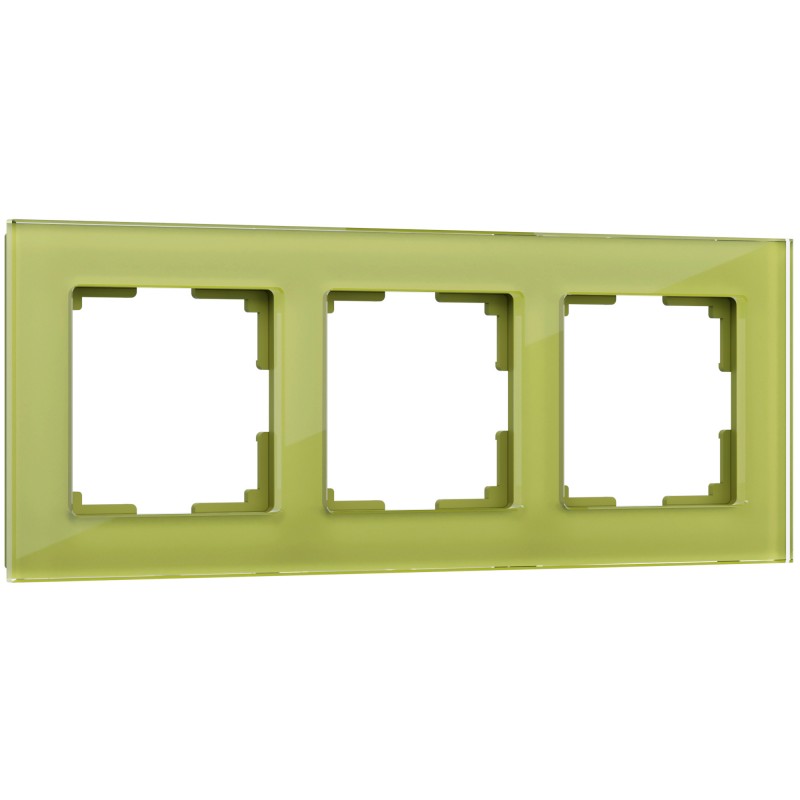 WERKEL Favorit WL01-Frame-03 / Рамка на 3 поста (фисташковый) a036589 W0031116