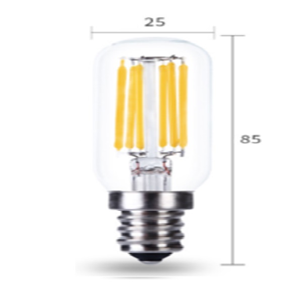 Лампа светодиодная 6W, E27, 25*90mm. 220V 21-10