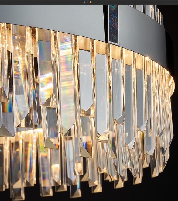 Светильник MD.6027 СHROME/РОМ ` D400+600/H1200/1/LED/...W 4500K ASK2 DZN22-05