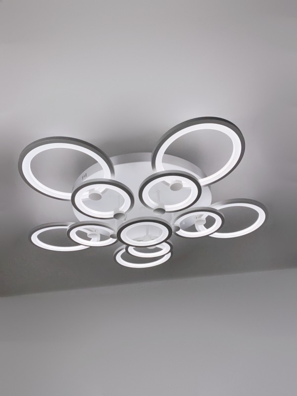 Светильник SPF-1615 WHITE/БЕЛЫЙ ` D750/H160/11/LED/200W 2.4G SPF21-10 (1) Марлоу