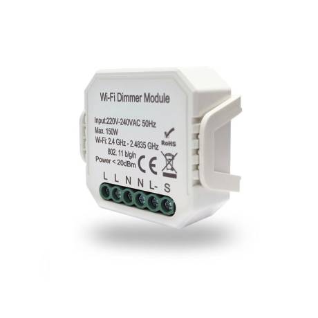 Реле-диммер Wi-Fi RL1003-DM Одноканальное 1 x 150 Вт Denkirs RSP