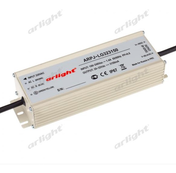 Блок питания 016154 ARPJ-LG323150 (100W, 3150mA, PFC)