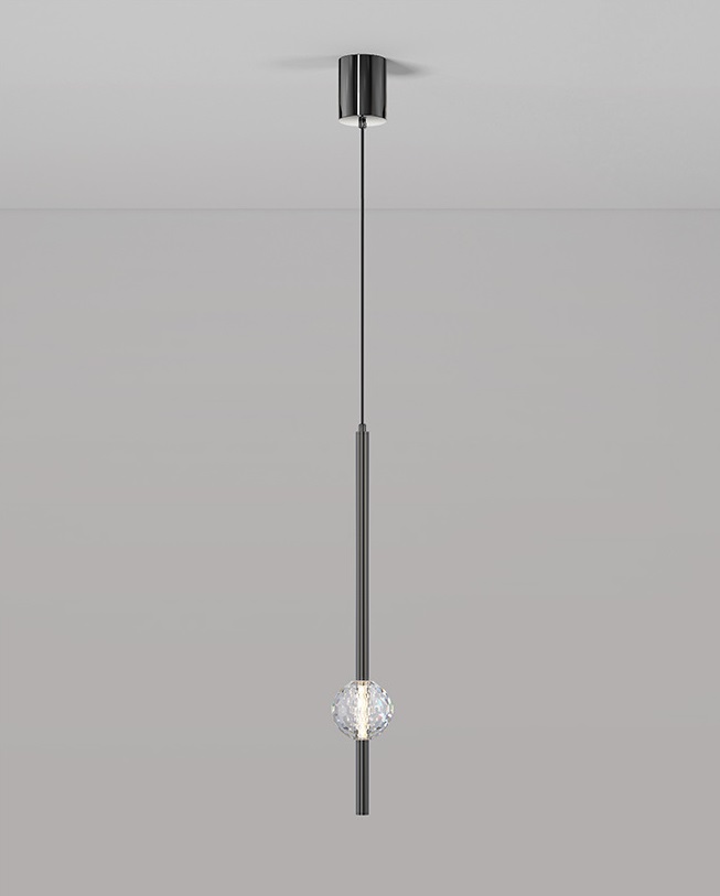 Светильник DZN-11098 ЧЕРНЫЙ ` D150*550/H1500/1/LED/5W/4000K