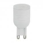 Ecola G9 LED 3,3W Ceramic Mini 220V 2800K 180° (керамика) 49x23