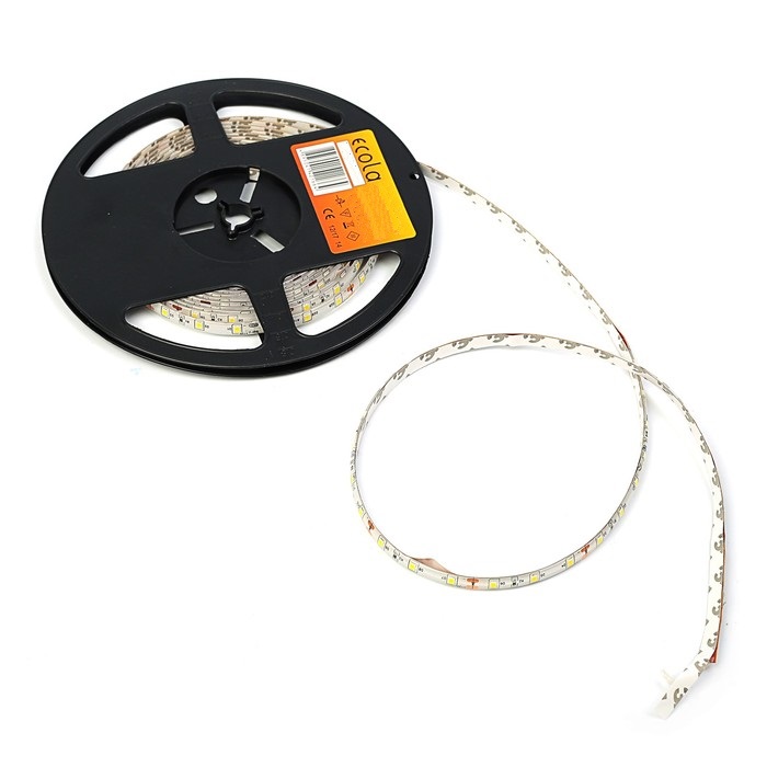 Ecola LED strip PRO 4,8W/m 12V IP65 8mm 60Led/m 4200K 6Lm/LED 360Lm/m светодиодная лента на кату